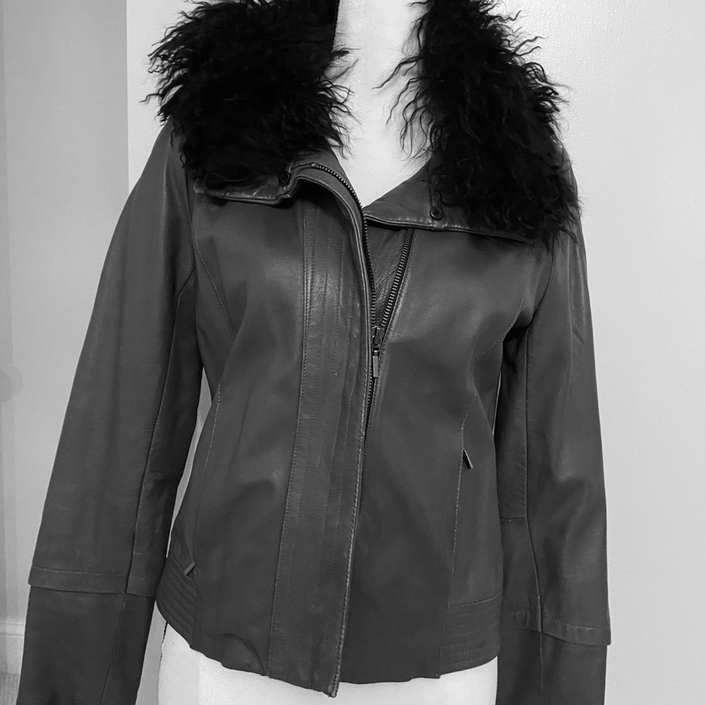 Genuine leather jacket - Picture 2 of 8